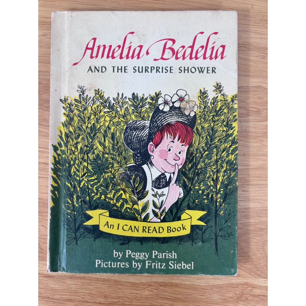 Harper & Row Amelia Bedelia and the Surprise Shower Kids Green Hardcover Book